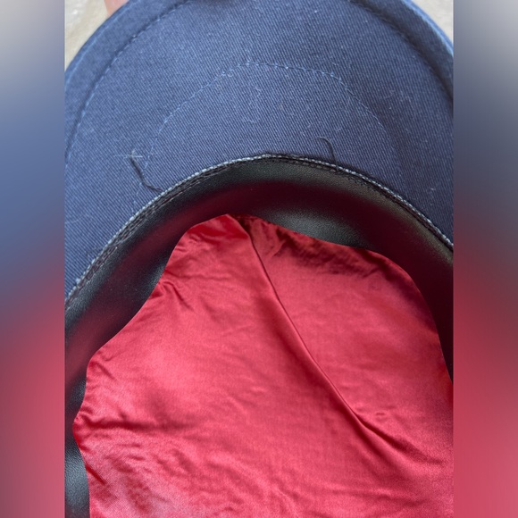 Dorfman Pacific Reformation Fiddler Cap | Navy—Blue Textured Ribbon & Cord—M/L - Picture 12 of 17